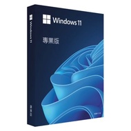 ㊣ Windows 11 專業中文版彩盒版-原廠原整盒裝出貨-終身可移機(彩盒ESD)