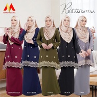 NEW DESIGN KURUNG RIAU LACE SULAM | RIAU SULAM SAFEEAA | BAJU RAYA 2023 PLUS SIZE XS-5XL