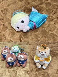 柴犬三兄弟 麻糬柴犬 忠犬 狗 貓咪 羊 Disney Tsum Tsum 景品公仔 全新 Disney 迪士尼豆柴三兄弟AMUSE 恐竜時代 刺蝟 黑柴 白柴 倉鼠 小飛象 鳥 雀 鸚鵡 Elsa 