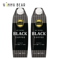 伊藤園 - TULLY’S COFFEE 黑咖啡 1000ml x 2(平行進口-EXP：2025/07/19)
