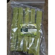 tali.mesin rumut grass trimmer line 3.2mm heavy duty square green ponny 1kg (5x200g)  length 300mm