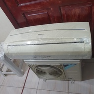 Second Ac 1/2PK Indoor Panasonic outdoor daikin ( Dingin Nyos)