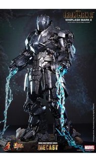 HOTTOYS  喪鞭全新啡盒未開封IRON MAN  2  MARK IIWHIPLASH  MMS237  D06