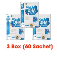 DHA Brain Kid Supplements Milk 1Box-20Sachet Support Brain Development Memory Brain Booster