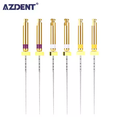 AZDENT Dental Endo File Engine Use Root Canal Instrument Endo Rotary Endodontic Files Dentistry