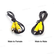 1M AV Extension RCA Female Male Cable M/M M/F Bus Lotus Head Audio Video Connector Cable TV Sound  M