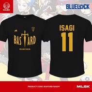 BASTARD MUNCHEN BLUE LOCK ANIME JERSEY SHIRT ISAGI NOA NOEL KAISER NESS KURONA HIORI KUNIGAMI