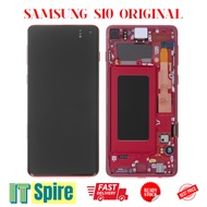 SAMSUNG S10 SM-G973U SM-G973W SM-G973U1 SM-G9730 SM-G973N COMPATIBLE LCD DISPLAY TOUCH SCREEN DIGITI