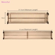 [Mer] 2Pcs Adjustable Drawer Divider Organiser DIY Room Kitchen Storage Separators VN