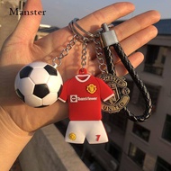 Keychain Key Ring Cartoon Cute Cristiano Ronaldo, Manchester United, Juventus, Messi, Paris, Barcelo