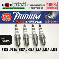 USED Japan NGK Iridium MAX Spark Plug - Honda F22B F23A H22A H23A LEA L15A L15B City CRZ BRV Jazz Ac