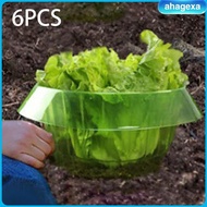 [Ahagexa] 6Pcs Garden Plant Cloche Protective Covers Plant for Gardeners