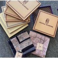 Buckle BOX Scarves Hijab Square Motif