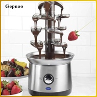 [Gepnoo] Electric Chocolate Fondue Fountain Machine Chocolate Melt Dipping Machine