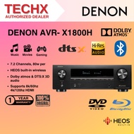 Denon 8K AV Network Receiver 7.2 CH AVR-X1800H