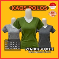 Korean V-Neck T-Shirt Premium Plain V-Neck T-Shirt for Women Plain T-Shirt for Women