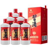 习酒贵州习酒 圆习酒 酱香型白酒 53度高度白酒 53度 500mL 6瓶 整箱装（带礼袋）