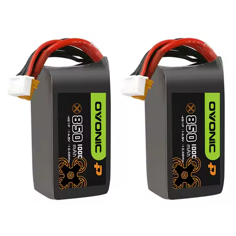 OVONIC 850mAh 4S 100C LiPo Battery Pro Version XT30 for 3inch FPV Drone