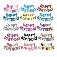 Colorful Happy Birthday Foil Balloon Package 1 set Birthday Balloon set