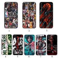 OPPO A94 A57 A77 A96 F5 F7 F9 Pro A7X A73 F11 Pro R9 s F1 Plus A9 2019 N15 NBA basketball Soft black