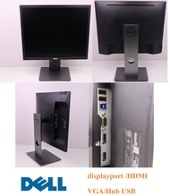 Dell P1917SC 19  1280 x 1024 D-Sub, HDMI, DisplayPort, USB LED Backlit Monitor