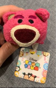 日本Disney迪士尼商店Toy Story玩具總動員Lotso熊抱哥草莓熊勞蘇TsumTsum娃娃