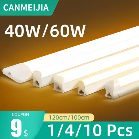 120cm Led Tube Light T5 T8 For Home 110V 220V Led Lamp Tube Bar 40W 60W 4ft Led Tube light 1200mm /1