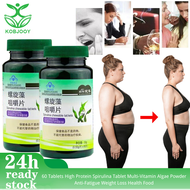 60 Tablets High Protein Spirulina Tablet Multi-Vitamin Algae Powder Anti-Fatigue Weight Loss Health Food