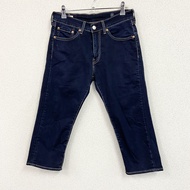 Levi's 牛仔褲/牛仔褲，七分褲，拉鍊門襟，靛藍色，W28 碼，古著。