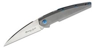 &lt;刀之林&gt;Maserin Knives 405 SOLAR /D2鋼 刃部緞面處理 鈦合金手柄 -折刀