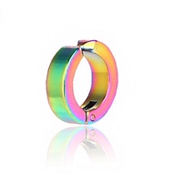 1pc Punk Non Piercing Clip for Man Woman Titanium Steel Magnetic Type Stud Earrings Teens Hip Hop St