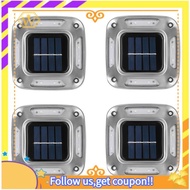 【W】Solar Ground Light 8 LEDs Solar Light Warm Light Solar Garden Lamp