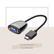 HDMI To VGA Converter Without Audio BLACK (MM105) 25CM