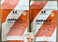 Myprotein 乳清蛋白粉 250g 包裝 (奶茶/香蕉口味)  全新 未開封 Various Myprotein Impact Whey Protein 250g packing (New & 