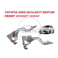 For Toyota VIOS 2014 2015 2016 2017 NCP150 Hood Hinge Hood Lock Hinge assy hood  Front Bonnet Hinge