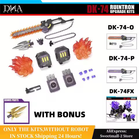 DNA DK-74/740/74P/74FX RUINTRON Upgrade Kit For Age of the Primes Megatronus The Fallen Accessories