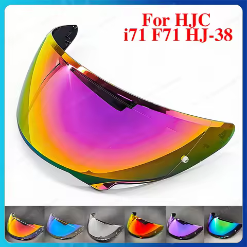 For HJC HJ-38 i71 F71 Specialized Helmet Replacement Lens Anti-Glare Impact Resistant Motorcycle Rid