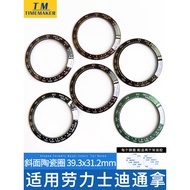 Beveled Ceramic Ring Suitable for Rolex Daytona Watch Chronograph Ring Outer Ring Watch Accessories 