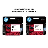 HP 47 Black / Tri-Color Original Cartridge [6ZD21AA / 6ZD61AA] 4828