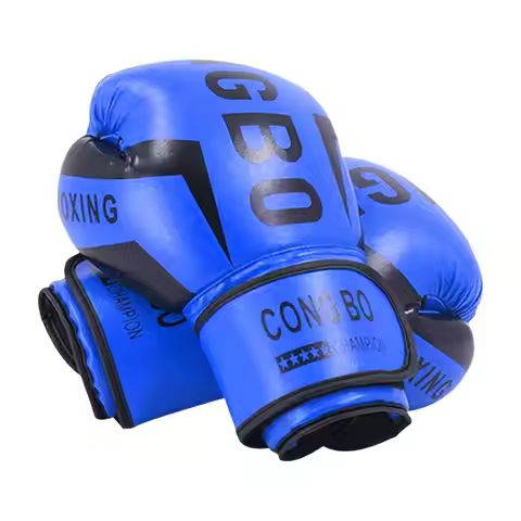 Kids 6oz Professional Boxing Training Sparring Gloves Kids Breathable MuayThai Punching Karate Train
