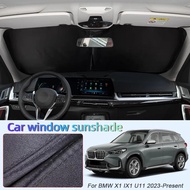 Car Black Windows Privacy Sunshade Anti-UV Heat Insulation Protect Cover Interior Accessories For BM