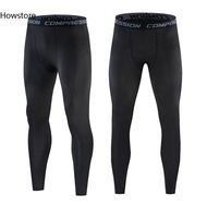 New Men's Sports Leggings Compression Tights Pants Leggings for Basketball Fitness Pants