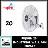 FUJIBIN FBW-20 20'' INDUSTRIAL WALL FAN WITH METAL BODY & BLADES