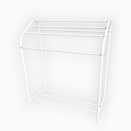 DWG White Stainless Steel Towel Rack Drying Rack