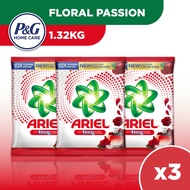 [Bundle of 3] Ariel Powder Detergent Sunrise Fresh Floral Passion Antibac Golden Bloom Bundle 1.19 -