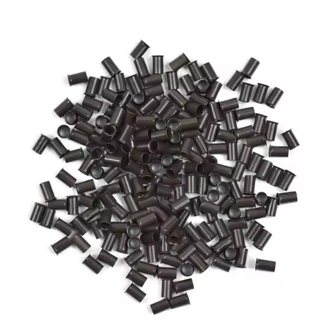 1000Pcs 3.4mm Microchip Hair Extensions Copper Tube Rings Hair Extensions Rings Euro Lock Flared for
