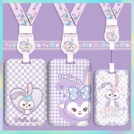 POP Name Card Holder Horizontal Name Tag Strap Lanyard Student ID Card Holder Name Card Holder