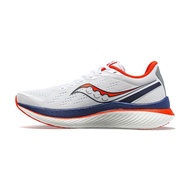 Dldp Saucony men Boston Marathon endorphin Speed 3 running shoes-White/navy9999999999