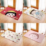 櫻桃小丸子 花輪同學 腳墊 地毯 地墊 地氈 家居 入夥 防滑 吸水 禮物 送禮 日用品 公仔 小丸子