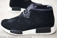 紐約站adidas NMD CHUKKA  C1 黑色 麂皮 高筒 BOOST S79146 限量款